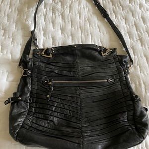 Junior Drake Black Satchel